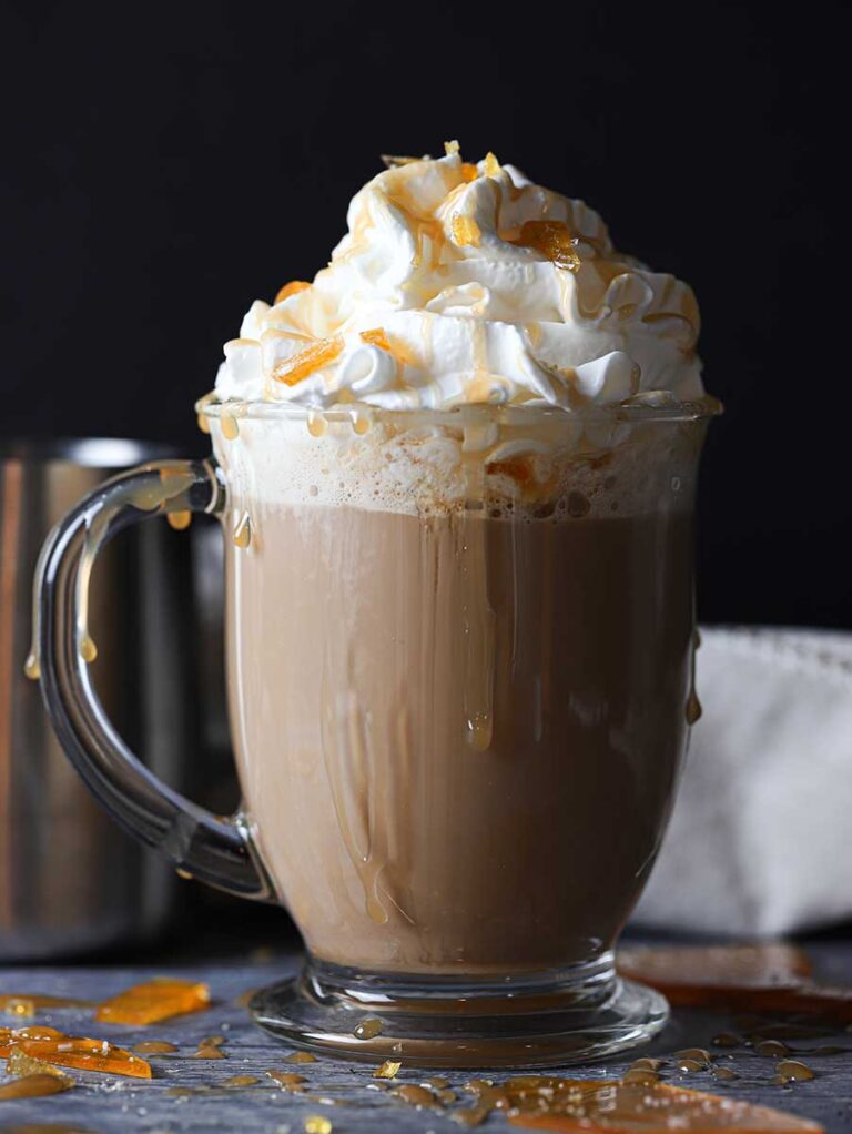Caramel Brulee Latte (Copycat Starbucks) The HoneyBee